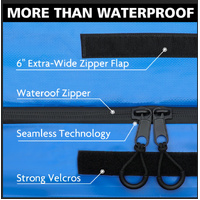 X-BULL Waterproof Car Roof Cargo Bag 595L Top Rack Carrier Luggage Storage Cube thumbnail