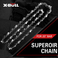 X-BULL 20'' Chainsaw Bar and Chain 0 .325 Pitch Gauge 76 Link Universal thumbnail