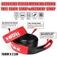 X-BULL Recovery Rope kit Snatch Strap Soft Shackles Hitch receiver Kinetic Tire Deflator thumbnail
