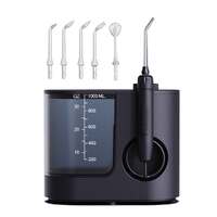 Water Jet Dental Flosser 1000ml Black - Electric Oral Pressure Irrigator thumbnail