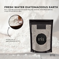 400g Organic Fine Diatomaceous Earth - Food Grade Fossil Shell Flour Powder thumbnail
