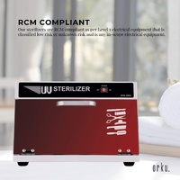 8L UV Steriliser Box Beauty Equipment Sanitising Salon Nail Tools Sterilizer thumbnail