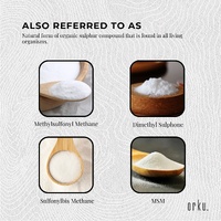 2Kg MSM Powder or Crystals Tub - 99% Pure Methylsulfonylmethane Dimethyl Sulfone thumbnail