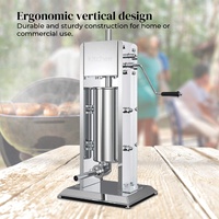 5L Manual Vertical Sausage Filler - Stainless Stuffer Meat Press Machine thumbnail