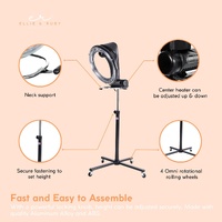 Standing Hair Dryer Accelerator Colour 360 Rotating Halo Rolling Salon Equipment thumbnail