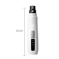 Pet Nail Grinder Dog Cat Electric Trimmer Turbo USB Rechargeable Claw Filer N9 thumbnail