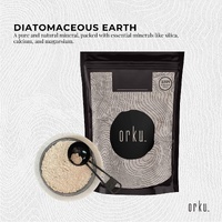 Orku 1Kg Fossil Shell Flour - Livestock Garden Pet Diatomaceous Earth thumbnail