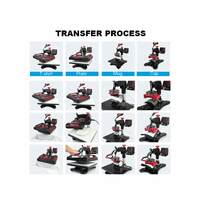 8 in 1 Combo Heat Press - DIY Hobby Craft Logo Transfer HVT Sublimation Printing thumbnail