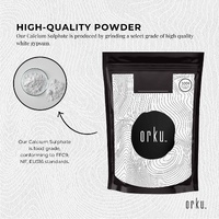 400g Calcium Sulphate Gypsum Powder -  Food Grade Hydrous Sulfate thumbnail