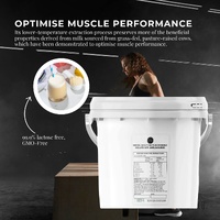 2Kg Native Unflavoured Whey Protein Isolate Powder - Shake WPI Supplement Tub thumbnail