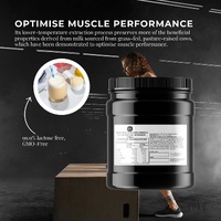 400g Native Unflavoured Whey Protein Isolate Powder - Shake WPI Supplement Jar thumbnail