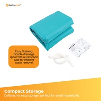 Portable Bathtub and Wireless Pump - Inflatable Foldable Collapsible Adult Tub thumbnail