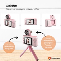 Kids HD Digital Camera Pink - Children's Selfie Photo Video 2.4 Inch Screen thumbnail