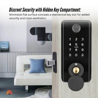 Tooleroo Digital Smart Door Lock Keypad - 5-in-1  Home Entry Security System thumbnail