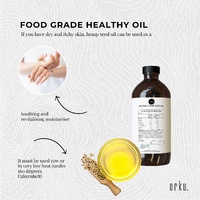 500ml Organic Hemp Seed Oil - Cold Pressed Food Grade Healthy Oils Foods thumbnail