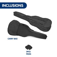 Karrera Childrens Acoustic Guitar Kids - Pink thumbnail