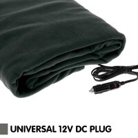 Laura Hill Heated Electric Car Blanket 150x110cm 12v - Black thumbnail