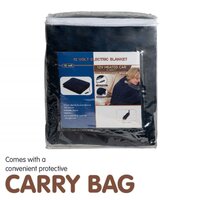 Laura Hill Heated Electric Car Blanket 150x110cm 12v - Blue thumbnail