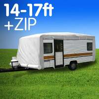 Wallaroo Caravan Cover With Side Zip Campervan 14-17 ft thumbnail