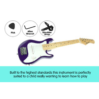 Karrera Electric Childrens Guitar Kids - Purple thumbnail