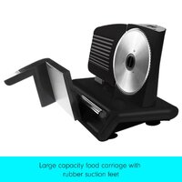 Pronti Electric Meat Slicer- Food Cheese Processor Vegetable Kitchen Deli thumbnail