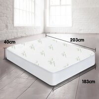 Laura Hill Bamboo Mattress Protector- King thumbnail