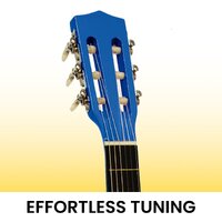 Karrera 34in Acoustic Children no cut Guitar - Blue thumbnail