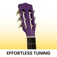 Karrera 34in Acoustic Children no cut Guitar - Purple thumbnail