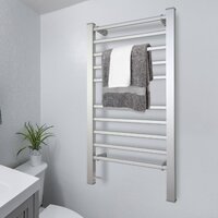 Pronti Heated Towel Rack With Timer Wall-mounted Freestanding Electric 160 Watts thumbnail