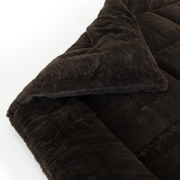 Laura Hill 600GSM Faux Mink Comforter Quilt Duvet Doona - Queen thumbnail