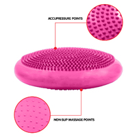 Powertrain Yoga Stability Disc Home Gym Pilates Balance Trainer - Pink thumbnail