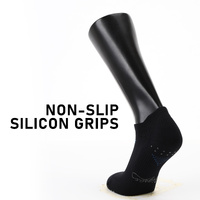 12X Rexy Seamless Sport Sneakers Socks Large Non-Slip Heel Tab MULTI COLOUR thumbnail