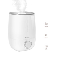 2X SANSAI Air Humidifier Ultrasonic Cool Mist 4.8L WHITE thumbnail