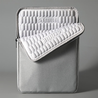 13 inch Laptop Sleeve Padded Travel Carry Case Bag M size LUKE GREY thumbnail