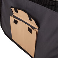 Pet Dog Portable Soft Playpen Crate Cage XL GREY thumbnail