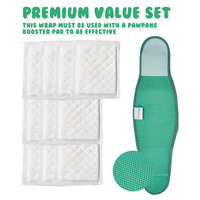 Dog Wrap Resuable Male S + 10X Diaper Booster Pads Disposable S thumbnail