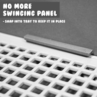 Dog Pet Potty Tray Training Toilet Raised Walls T1 GREY thumbnail