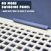 Dog Pet Potty Tray Training Toilet Detachable Wall T2 BLUE thumbnail