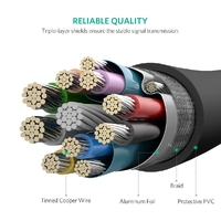 UGREEN USB 3.0 A Male to Micro USB 3.0 Male Cable - Black 2M (10843) thumbnail