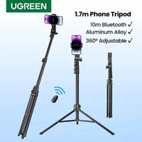 UGREEN 15062 Selfie Stick Tripod with Remote 1.5M thumbnail