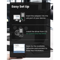 UGREEN 20204 AC650 Dual Band USB WLAN Adapter thumbnail