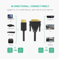 UGREEN HDMI To DVI 24+1 Cable 1M (30116) thumbnail
