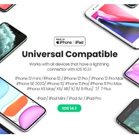 UGREEN 30759 iPhone 8-pin to 3.5mm Headphone Adapter thumbnail
