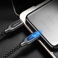 UGreen Type C Male to Type C Male  3A Zinc alloy Data cable 1.5M 50225 thumbnail