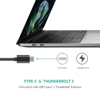 UGREEN USB Type C to 10/100/1000M Ethernet Adapter (Black) 50307 thumbnail