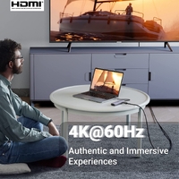 UGREEN 60515 USB-C to HDMI/Ethernet Adapter with Card Reader thumbnail