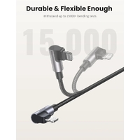 UGREEN 60763 90 Degree USB-C to iPhone 8-pin Cable 1M thumbnail