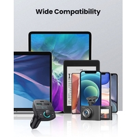 UGREEN 80910 Car Bluetooth 5.0 FM Transmitter thumbnail