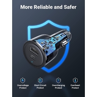 UGREEN 90645 63W USB-C Car Charger thumbnail