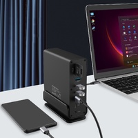 Simplecom CHT815 15-in-1 USB-C 4K Triple Display MST Docking Station with Dual HDMI DP thumbnail